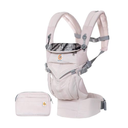 에르고베이비 Ergobaby Omni 360 Cool Air Mesh All-in-One Ergonomic Baby Carrier, All Carry Positions, Newborn to Toddler, ICY Mint