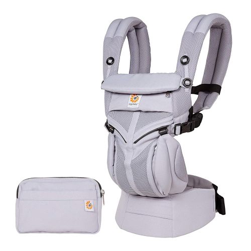 에르고베이비 Ergobaby Omni 360 Cool Air Mesh All-in-One Ergonomic Baby Carrier, All Carry Positions, Newborn to Toddler, ICY Mint