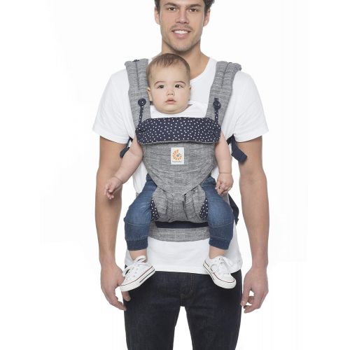 에르고베이비 Ergobaby Carrier, 360 All Carry Positions Baby Carrier, Pure Black