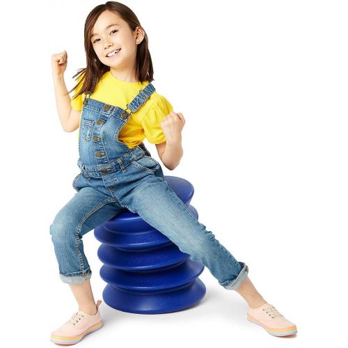  [아마존베스트]ErgoErgo KidsErgo Ergonomic Stool for Active Sitting (Blue)