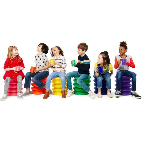  [아마존베스트]ErgoErgo KidsErgo Ergonomic Stool for Active Sitting (Blue)