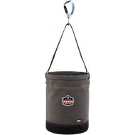 Ergodyne Arsenal 5940 Large Canvas Tool Bucket with Swiveling Carabiner, Gray