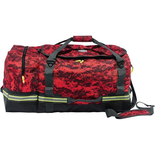  Ergodyne Arsenal 5008 Firefighter Turnout Gear and Safety Duffel Bag for Fire, Fall Protection and Sport Gear Bag Use, Black