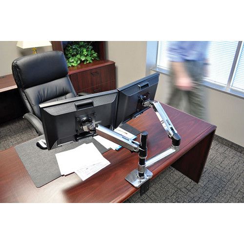  Ergotron LX Dual Stacking Arm for Displays up to 24