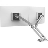 Ergotron MXV Desk Mount Dual-Monitor Arm (Polished Aluminum)