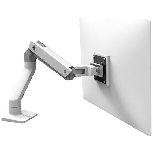  Ergotron HX Desk Monitor Arm for Displays up to 42 lb (White)