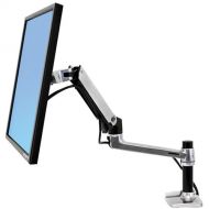 Ergotron LX Desk Mount Monitor Arm (Polished Aluminum)