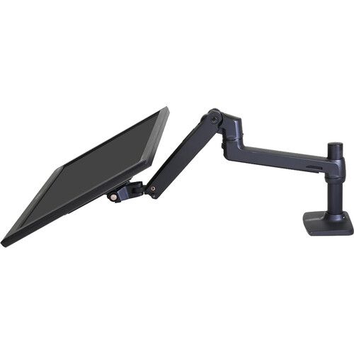  Ergotron LX Desk Mount Monitor Arm (Matte Black)