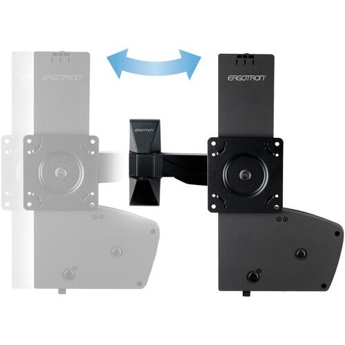  Ergotron LD-X Glide Wall Mount (Black)