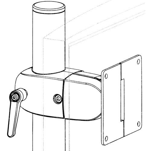  Ergotron DS100 Clamping Single Pivot