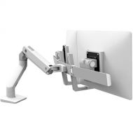 Ergotron HX Dual Monitor Desk Arm (White)