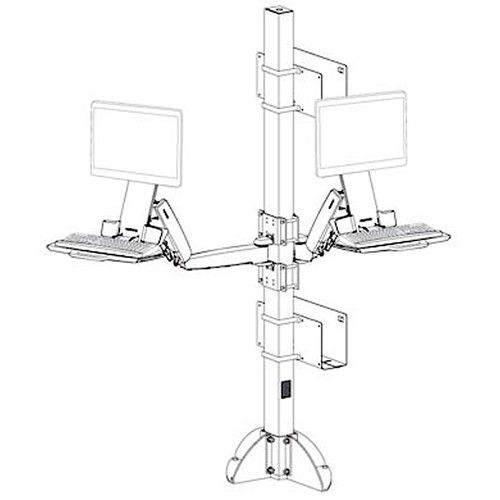  Ergotron Command Post (Gray)