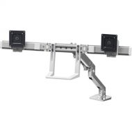 Ergotron HX Dual Monitor Desk Arm (Polished Aluminum)