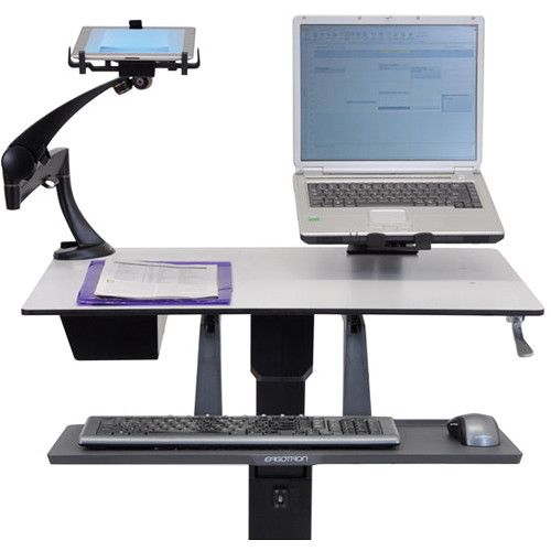  Ergotron Neo-Flex Desk Mount Tablet Arm (Black)