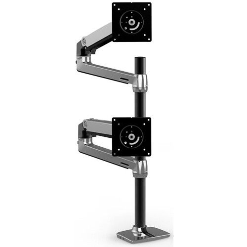  Ergotron LX Dual Desk Mount Stacking Arm for Displays up to 40