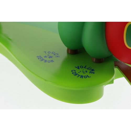  SCS Direct Musical Nightlight and Baby Sleep Soother - Eric Carles The Very Hungry Caterpillar Touch Activated Night Light - 4 Modes of Light and Sound