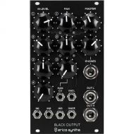 Erica Synths Black Output V2 Mixer and Stereo Panner Eurorack Module (14 HP)