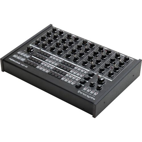  Erica Synths PERKONS HD-01 Drum Machine Synthesizer (Black)