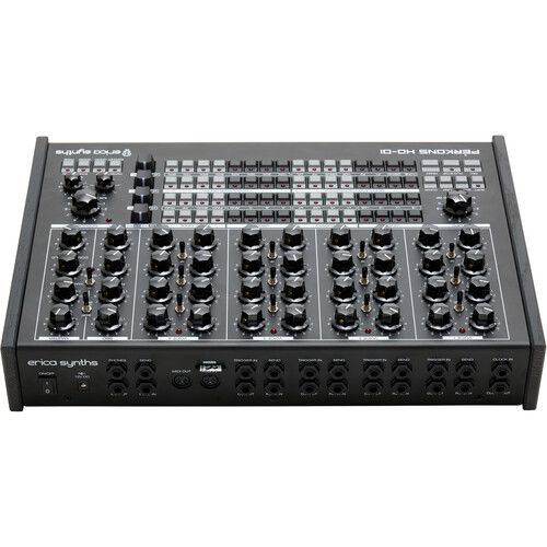  Erica Synths PERKONS HD-01 Drum Machine Synthesizer (Black)