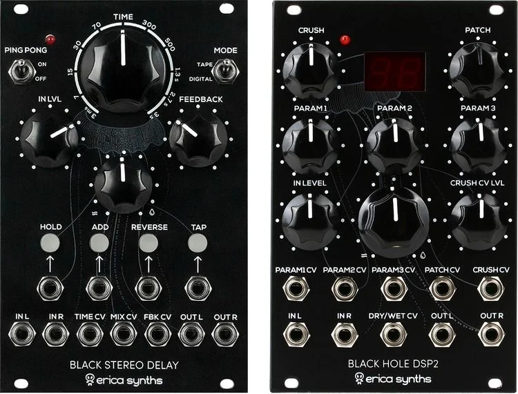  Erica Synths Black System III Eurorack Modular Synthesizer