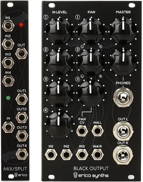  Erica Synths Black System III Eurorack Modular Synthesizer