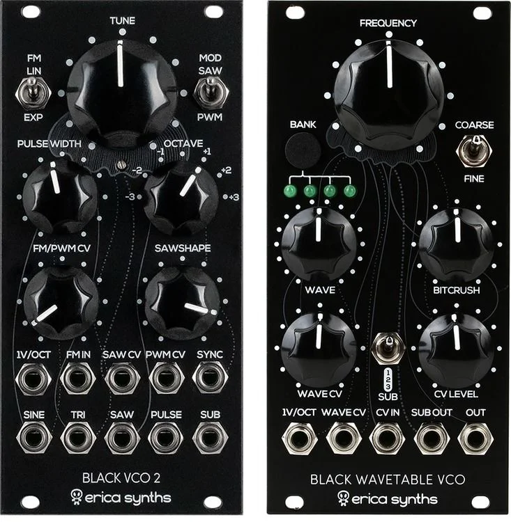  Erica Synths Black System III Eurorack Modular Synthesizer