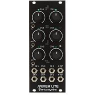 Erica Synths Drum Mixer Lite Six Input Mixer Eurorack Module with Vactrol Compressor and Assignable Aux Send