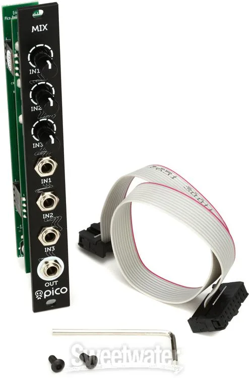  Erica Synths Pico Mixer 3-input Mixer Eurorack Module