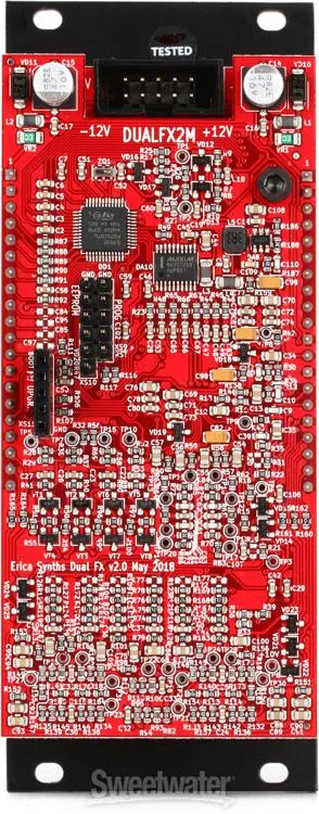  Erica Synths Dual FX Dual Effect Eurorack Module Demo