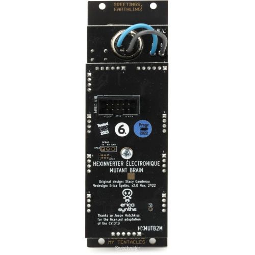  Erica Synths Mutant Brain 16-output MIDI to CV/Gate Eurorack Module