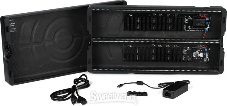  Erica Synths 2 x 104HP Carbon Fiber Travel Case Eurorack Case with Power Supply