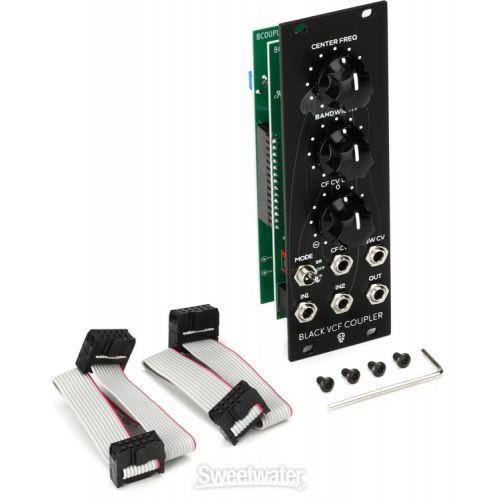 Erica Synths Black Filter Coupler Eurorack Satellite Module for Black High Pass VCF and Black Low Pass VCF