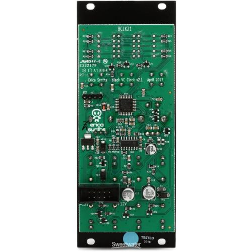  Erica Synths Black VC Clock v2 Clock Generator / Divider Eurorack Module with Shuffle and Random