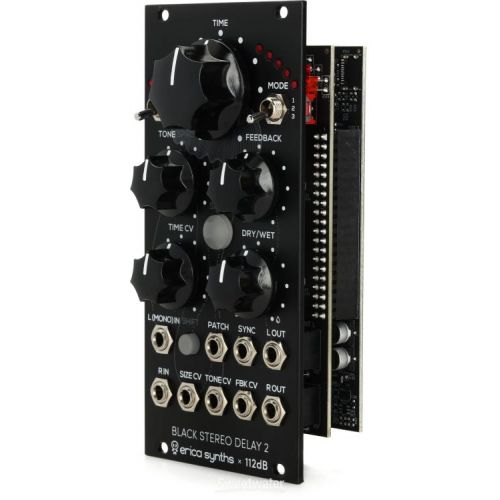  Erica Synths Black Stereo Delay2 Eurorack Module