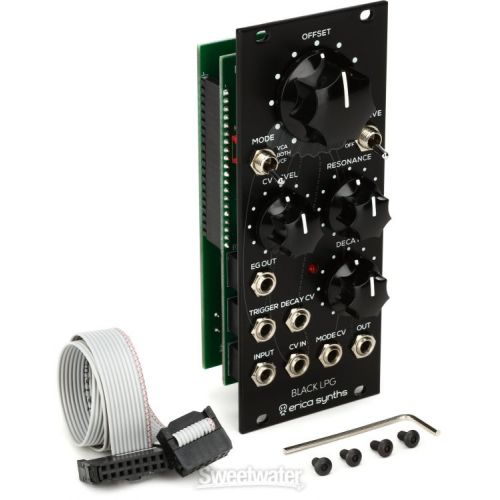  Erica Synths Black LPG Analog Eurorack Lowpass Gate Module