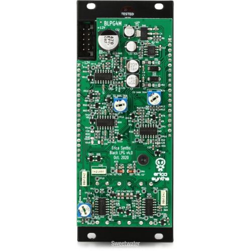  Erica Synths Black LPG Analog Eurorack Lowpass Gate Module