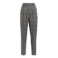 Ermanno Scervino Prince of Wales wool trousers