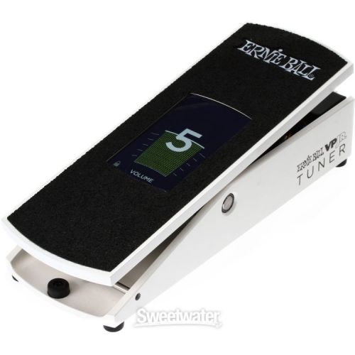  Ernie Ball VPJR Tuner / Volume Pedal - White