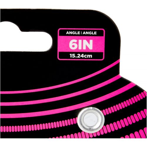  Ernie Ball Instrument Cable, Black, Angled 6 in