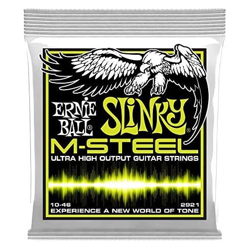  Ernie Ball M-Steel Regular Slinky Set, .010 - .046