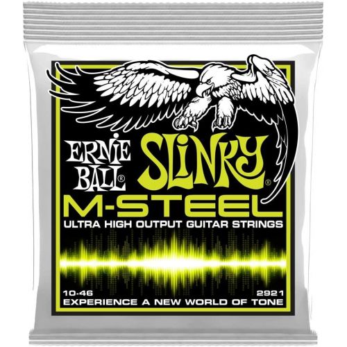  Ernie Ball M-Steel Regular Slinky Set, .010 - .046