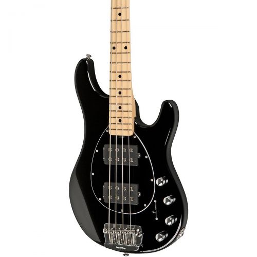  Ernie Ball Music Man},description:The Sterlings shape is similar to the StingRay, but shorter and narrower, with a slightly smaller neck (34 scale, 7.5 radius). It also features ho