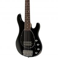 Ernie Ball Music Man},description:The 5-string MusicMan Sterling is an electric bass with a shape similar to the StingRay bass. The Sterling bass is shorter and narrower, while the