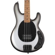 Ernie Ball Music Man StingRay Special Bass Guitar - Black Rock with Maple Fingerboard