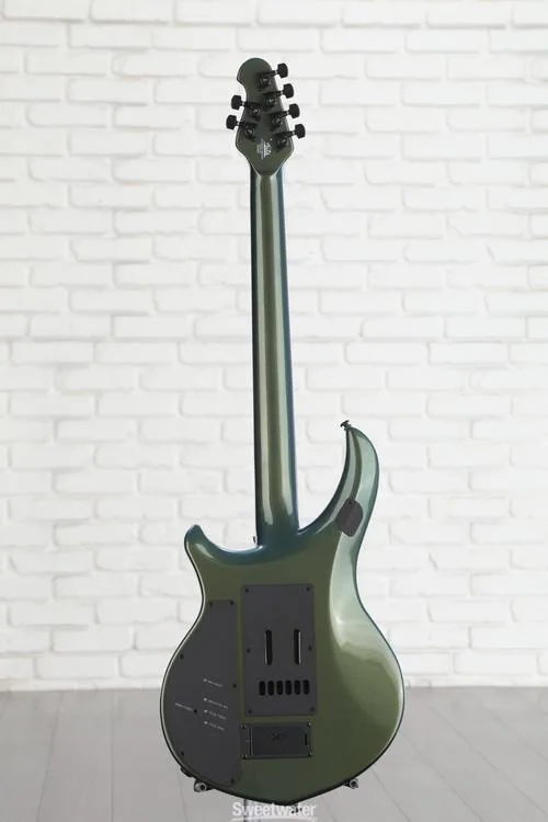  Ernie Ball Music Man John Petrucci Signature Majesty 6 Electric Guitar - Emerald Iris, Sweetwater Exclusive