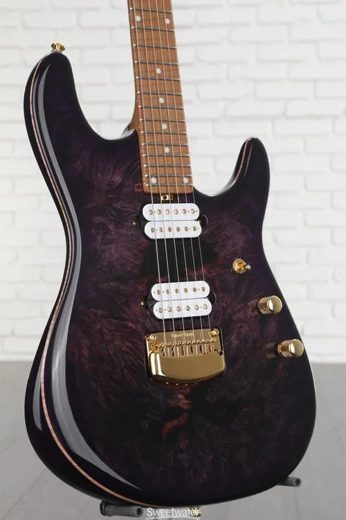  Ernie Ball Music Man Jason Richardson Signature Cutlass HH Electric Guitar - Majora Purple Demo