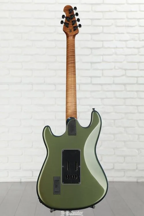  Ernie Ball Music Man Cutlass RS HSS Electric Guitar - Emerald Iris, Sweetwater Exclusive Demo