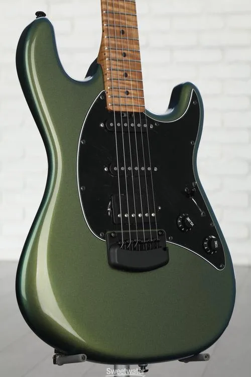  Ernie Ball Music Man Cutlass RS HSS Electric Guitar - Emerald Iris, Sweetwater Exclusive Demo