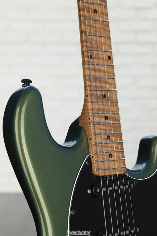  Ernie Ball Music Man Cutlass RS HSS Electric Guitar - Emerald Iris, Sweetwater Exclusive Demo