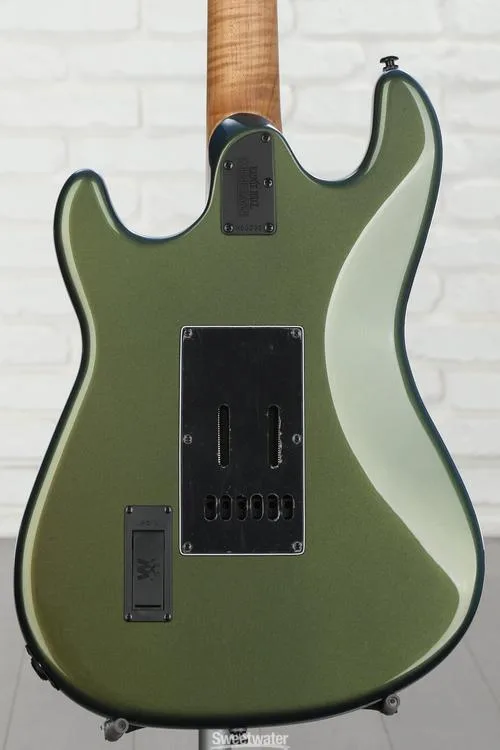  Ernie Ball Music Man Cutlass RS HSS Electric Guitar - Emerald Iris, Sweetwater Exclusive Demo